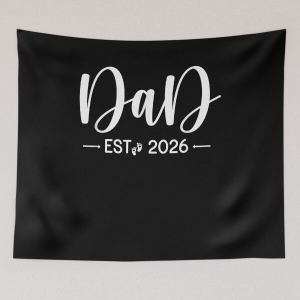 Item preview, Dad Est 2026 New Dads and Moms Matching Father To Be 2026 designed and sold by Goleon12.