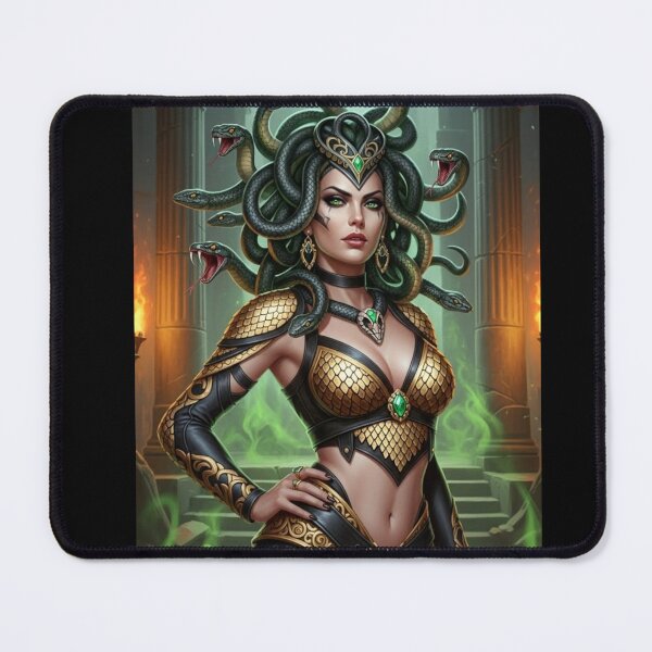 Item preview, Medusa Golden Scale Armor AI Generated Image designed and sold by Prestons Corner.