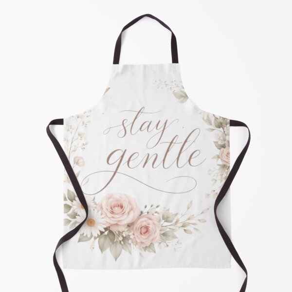Item preview, Stay Gentle Minimalist Floral Aesthetic Quote Design designed and sold by Sanika arts .