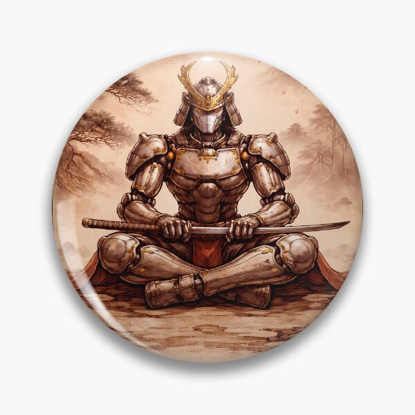 Item preview, Cyber Samurai Robot designed and sold by Sarcastic designs.