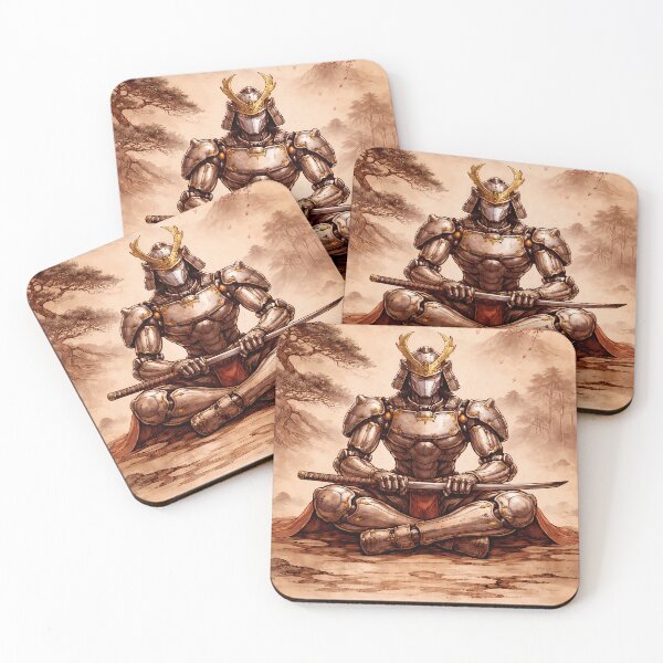 Item preview, Cyber Samurai Robot designed and sold by Sarcastic designs.