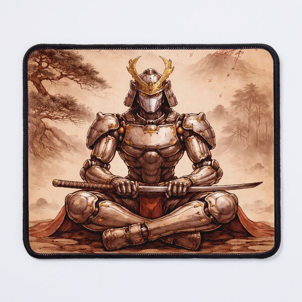 Item preview, Cyber Samurai Robot designed and sold by Sarcastic designs.