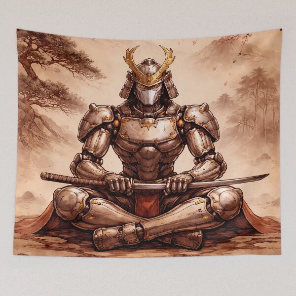 Item preview, Cyber Samurai Robot designed and sold by Sarcastic designs.