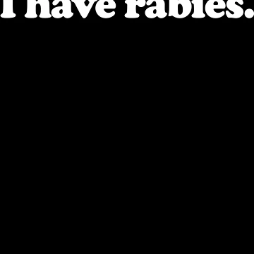 Artwork thumbnail, I Have Rabies Gear by DynamicDesign