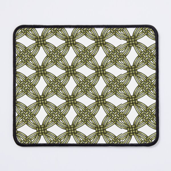Item preview, Green woven pattern designed and sold by Poplartree.