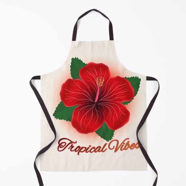 Item preview, Red Hibiscus Floral - Backlit Tropical Vibes designed and sold by PriyaMagic.