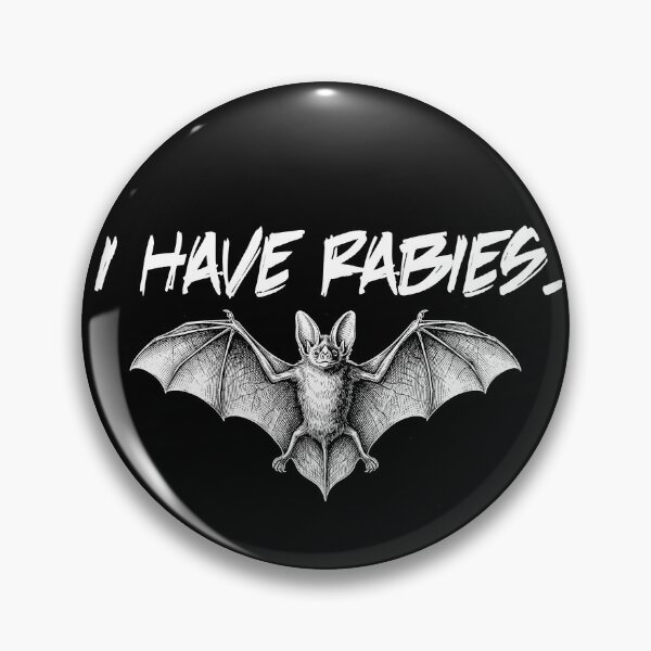 Item preview, I Have Rabies Bat Funny Rabid Bat I Have Rabies Gear designed and sold by DynamicDesign.