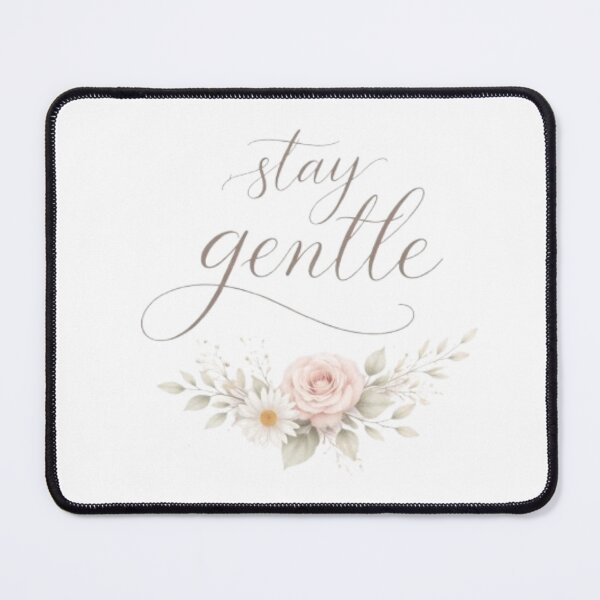 Item preview, Stay Gentle Minimal Aesthetic Typography Quote Design designed and sold by Sanika arts .