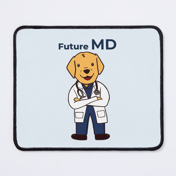 Item preview, Future MD Cute Doctor Dog – Medical Student Gift for White Coat Ceremony & Med School designed and sold by Still Learning Days.