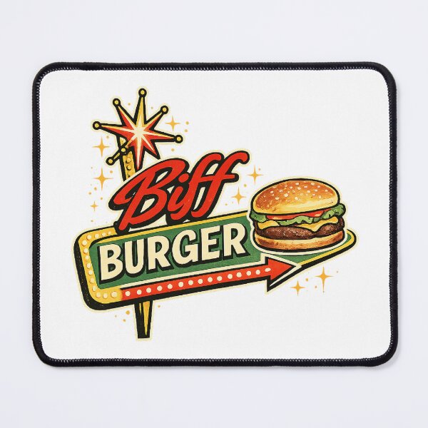 Item preview, Retro Biff Burger Joint Sign Vintage Diner  designed and sold by The Junto Shop.