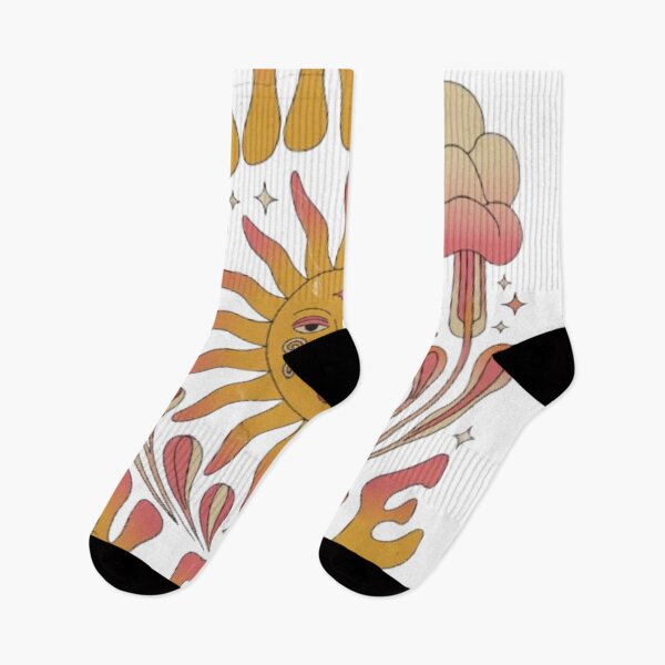 Item preview, Mind on Fire – Retro Psychedelic Sun Graphic designed and sold by NewUSShop.