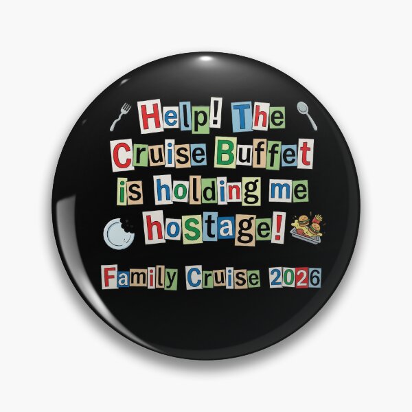 Item preview, Help! The Cruise Buffet Is Holding Me Hostage – Family Cruise 2026 Funny Design designed and sold by GiftedExplorer.