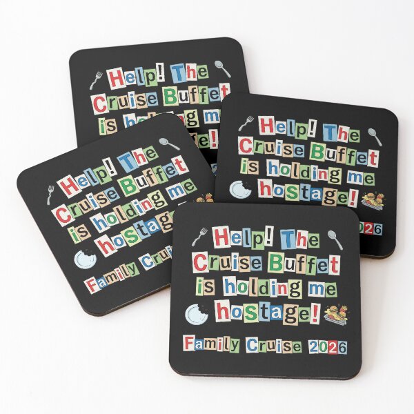 Item preview, Help! The Cruise Buffet Is Holding Me Hostage – Family Cruise 2026 Funny Design designed and sold by GiftedExplorer.