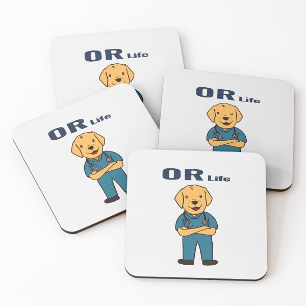 Item preview, OR Life Cute Surgical Nurse Dog – Operating Room Staff Gift designed and sold by Still Learning Days.