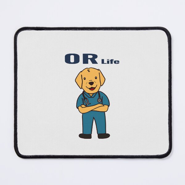 Item preview, OR Life Cute Surgical Nurse Dog – Operating Room Staff Gift designed and sold by Still Learning Days.