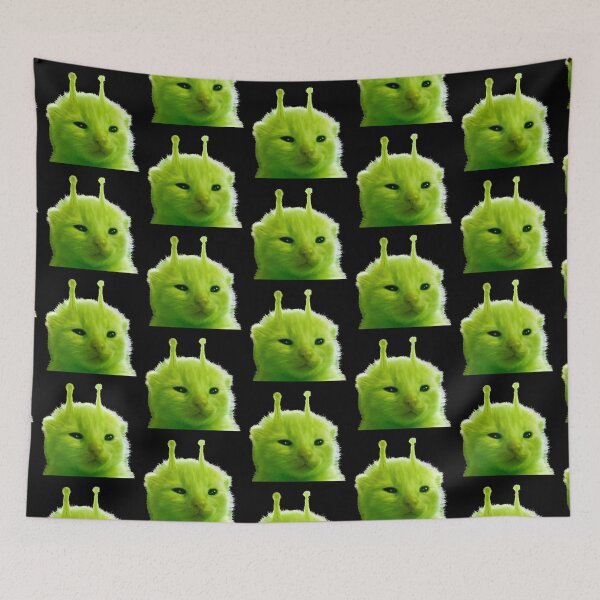 Item preview, Alien Cat designed and sold by Chonk Borris.