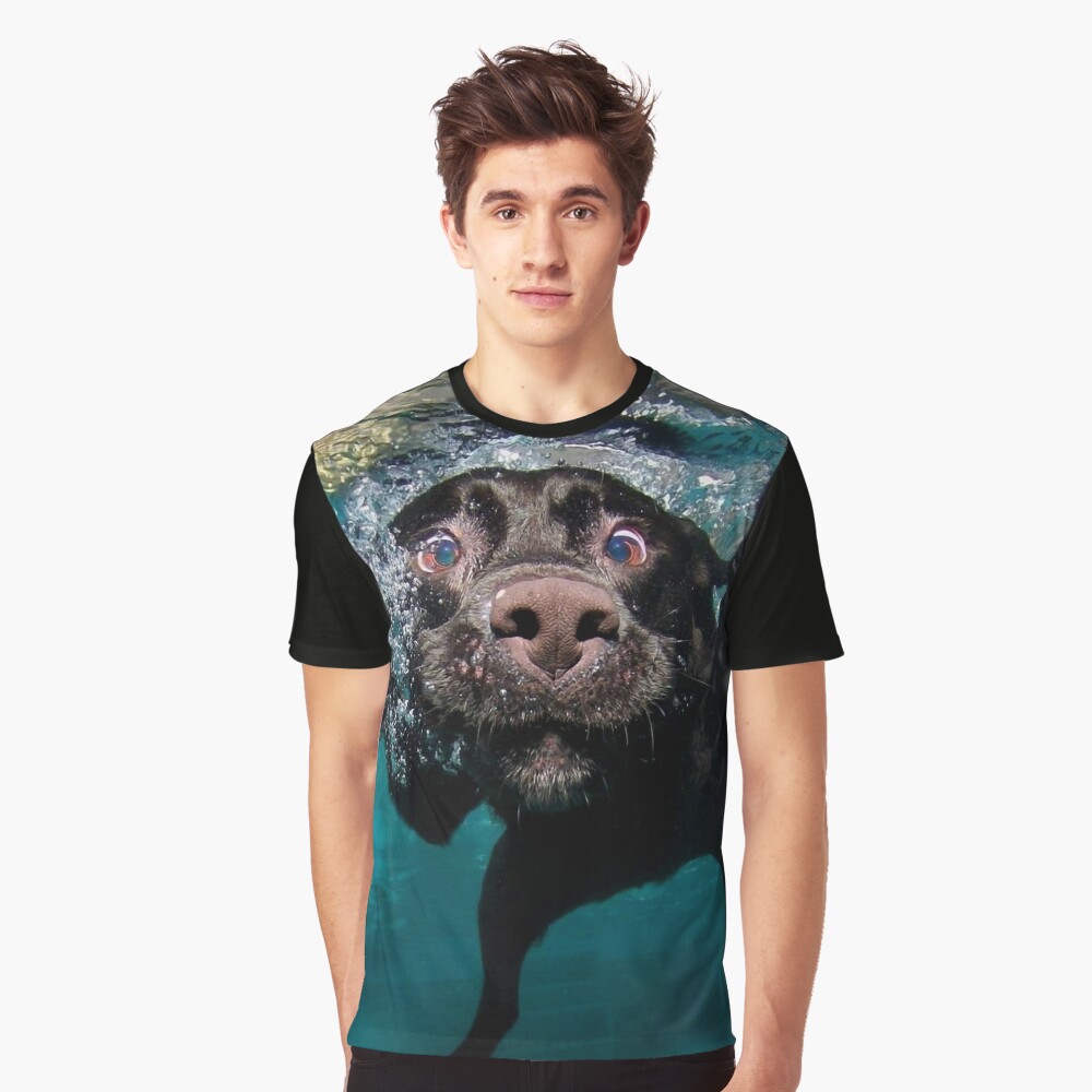 Discover Swimming Labrador | Graphic T-Shirt