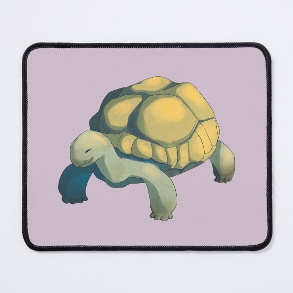 Item preview, Cute Smiling Yellow Tortoise Illustration designed and sold by hauntedlio.