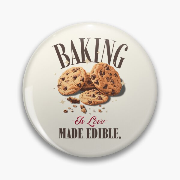 Artikelvorschau, Backen ist essbare Liebe entworfen und verkauft von Sachie's Studio.