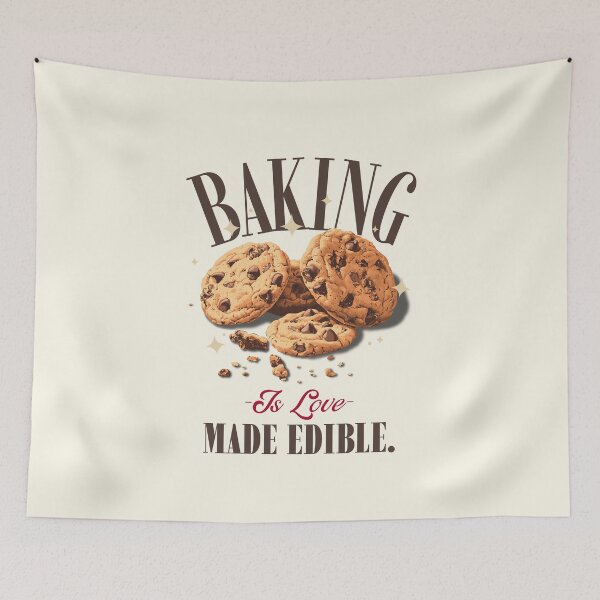 Item preview, Baking is Love Made Edible Baking designed and sold by Sachie's Studio.