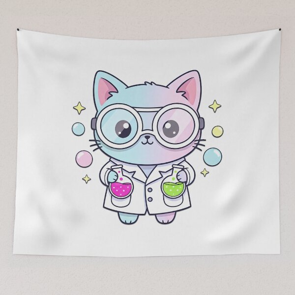 Item preview, Future Scientist Cute Kitten designed and sold by Visual Dept..