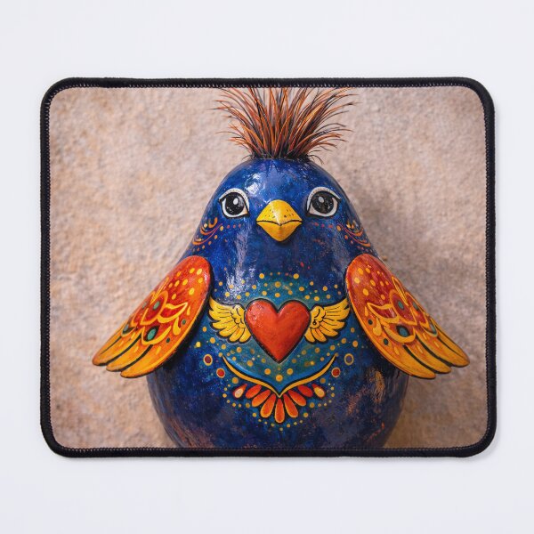 Item preview, El Pájaro Azul — Mercado Blue Guardian designed and sold by ECHOES from the SOUL.