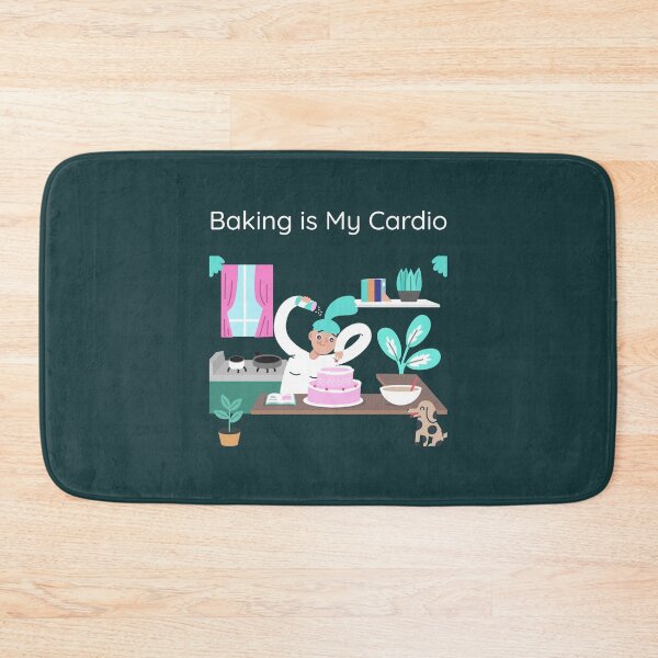 Item preview, Baking is My Cardio Baking designed and sold by Sachie's Studio.