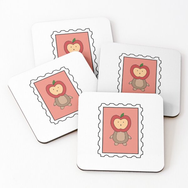 Item preview, Apple bear stamp designed and sold by kaesanna.