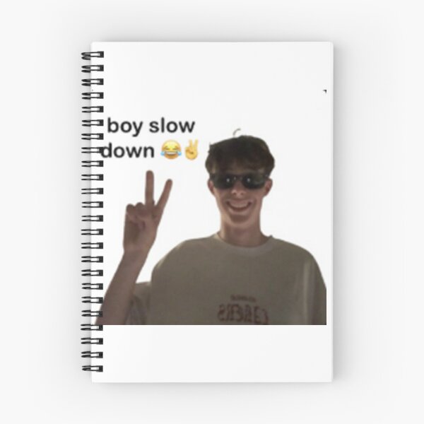 Item preview, Boy Slow Down (Nate Kennett Edition) designed and sold by Natefitzroy.