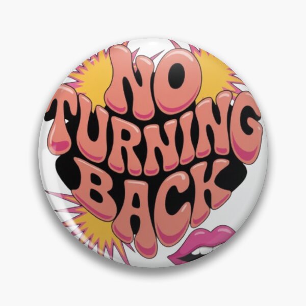 Item preview, No Turning Back – Retro Psychedelic Statement Graphic designed and sold by NewUSShop.