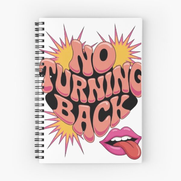 Item preview, No Turning Back – Retro Psychedelic Statement Graphic designed and sold by NewUSShop.