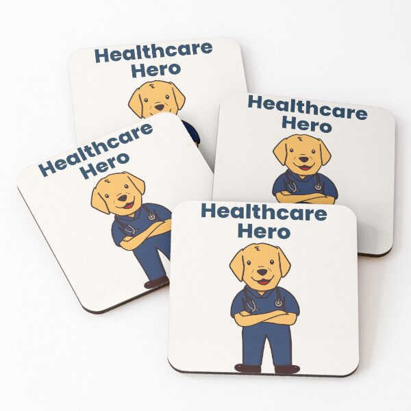 Item preview, Healthcare Hero Cute Nurse Dog designed and sold by Still Learning Days.