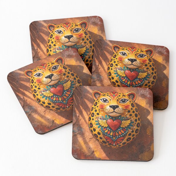 Item preview, El Jaguar — Mercado Heart designed and sold by ECHOES from the SOUL.