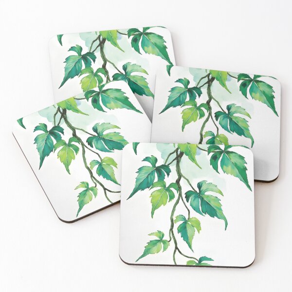 Item preview, Green Ivy Leaf - Botanical Watercolor Illustration designed and sold by The Design Asset Station.