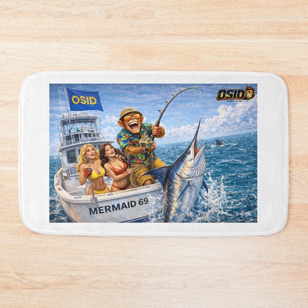 Item preview, OSID Monkey Deep Sea Fishing –  Marlin Catch designed and sold by 131Mayhem.