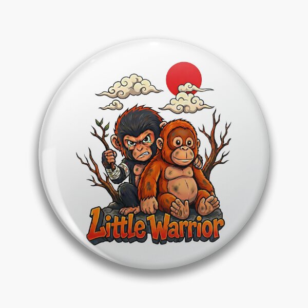 Item preview, Resilient Little Snow Monkey Fighting For Survival In Japanese Zoo designed and sold by Tong4130.