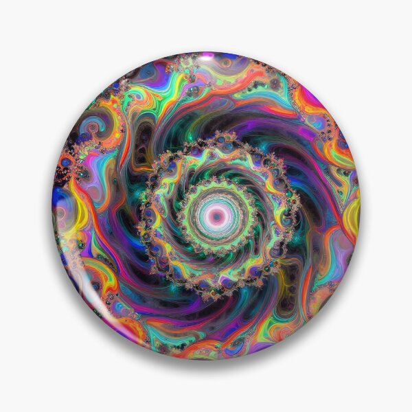 Aperçu de l'œuvre Fractal psychédélique créée et vendue par DMT-FM.