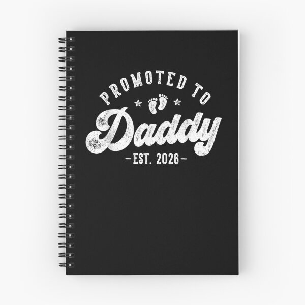 Item preview, Promoted to Daddy Est 2026 First Time Dad designed and sold by Goleon12.