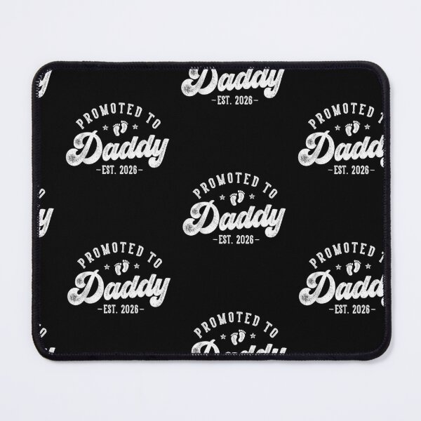 Item preview, Promoted to Daddy Est 2026 First Time Dad designed and sold by Goleon12.