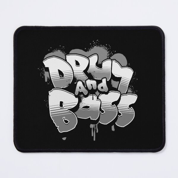 Item preview, DRUM AND BASS - Dnb Paint Flex (Grey) designed and sold by Discothreadz.