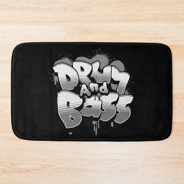 Item preview, DRUM AND BASS  - Dnb Paint Flex (Grey) designed and sold by Discothreadz.