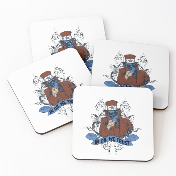 Item preview, In Oil We Trust - Uncle Sam Gas Mask Political Satire designed and sold by snapifyprints.