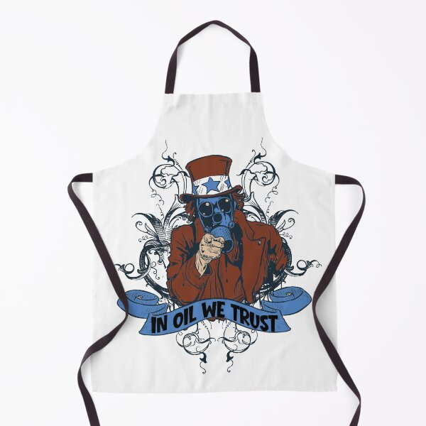 Item preview, In Oil We Trust - Uncle Sam Gas Mask Political Satire designed and sold by snapifyprints.