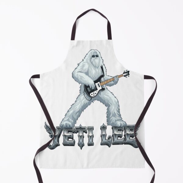 Item preview, Yeti Lee - A tribute to Geddy Lee of Rush and the legendary Abominable Snowman designed and sold by Kathunk Designs.
