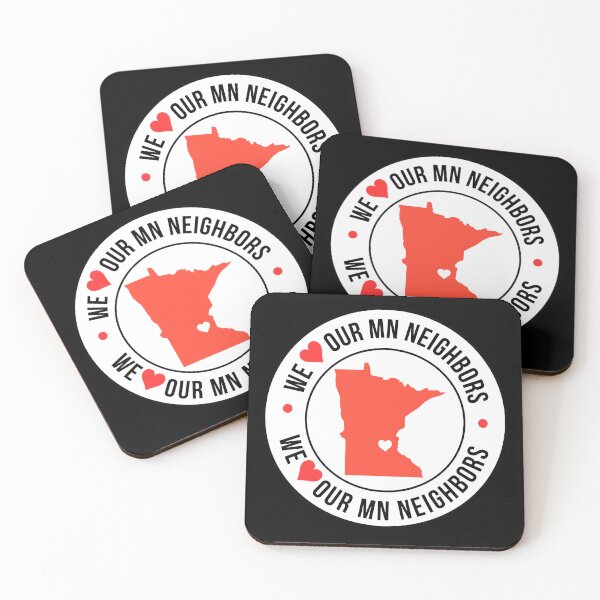 Item preview, We Love Our MN Neighbors Minnesota Neighbors  designed and sold by zenpatterns.