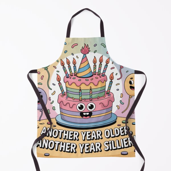 Item preview, Another Year Older, Another Year Sillier – Happy Birthday Cake Party designed and sold by Midnight Veil Designs.