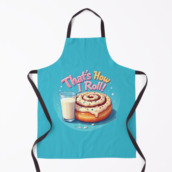 Item preview, Cinnamon roll and a glass of milk designed and sold by BDLdesigns.