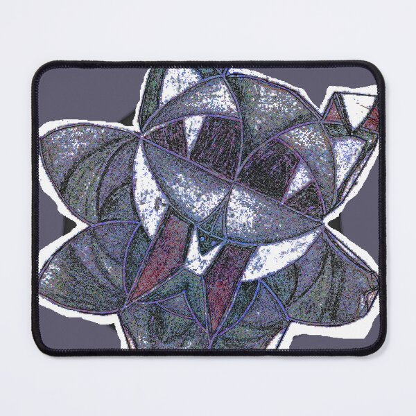 Item preview, Compass and Straight Edge Cat Flower designed and sold by Swircle987.