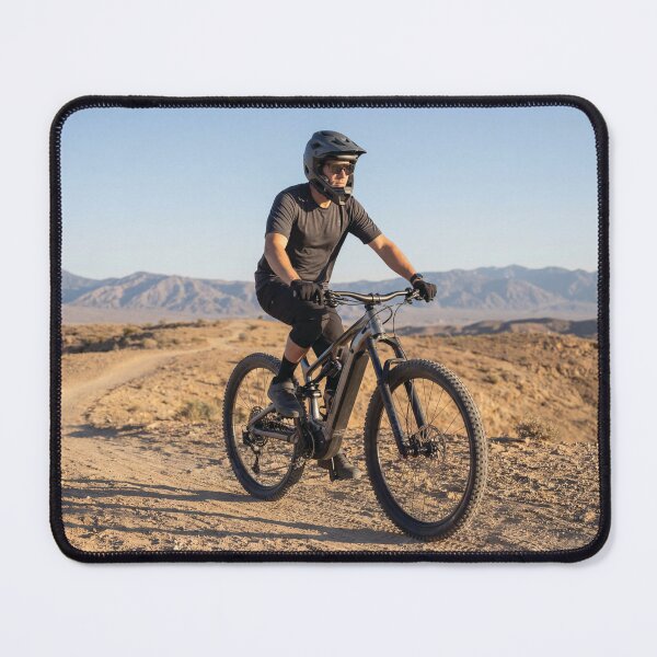 Item preview, Alone on the High Desert Plateau designed and sold by Hinson MTB Visuals.