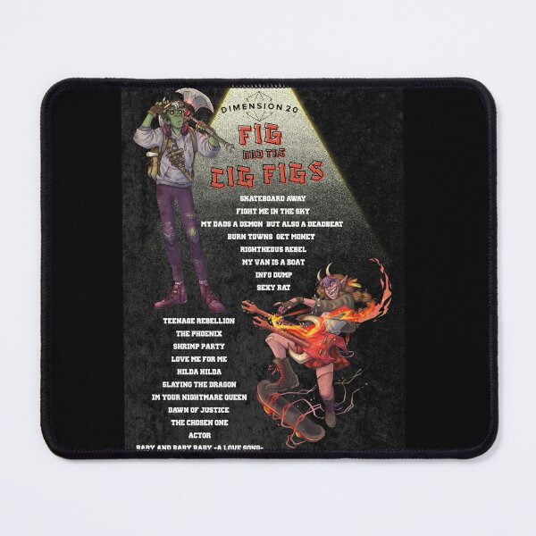 Item preview, Fig and the Cig figs band poster designed and sold by Orca$hop.